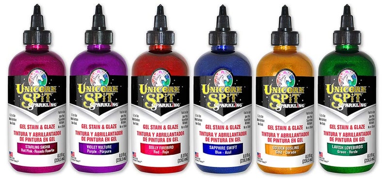 Unicorn Spit Gel Stain And Glaze 5776001 Sparkling Sapphire Swift 8.0 Fl Oz - Image 3
